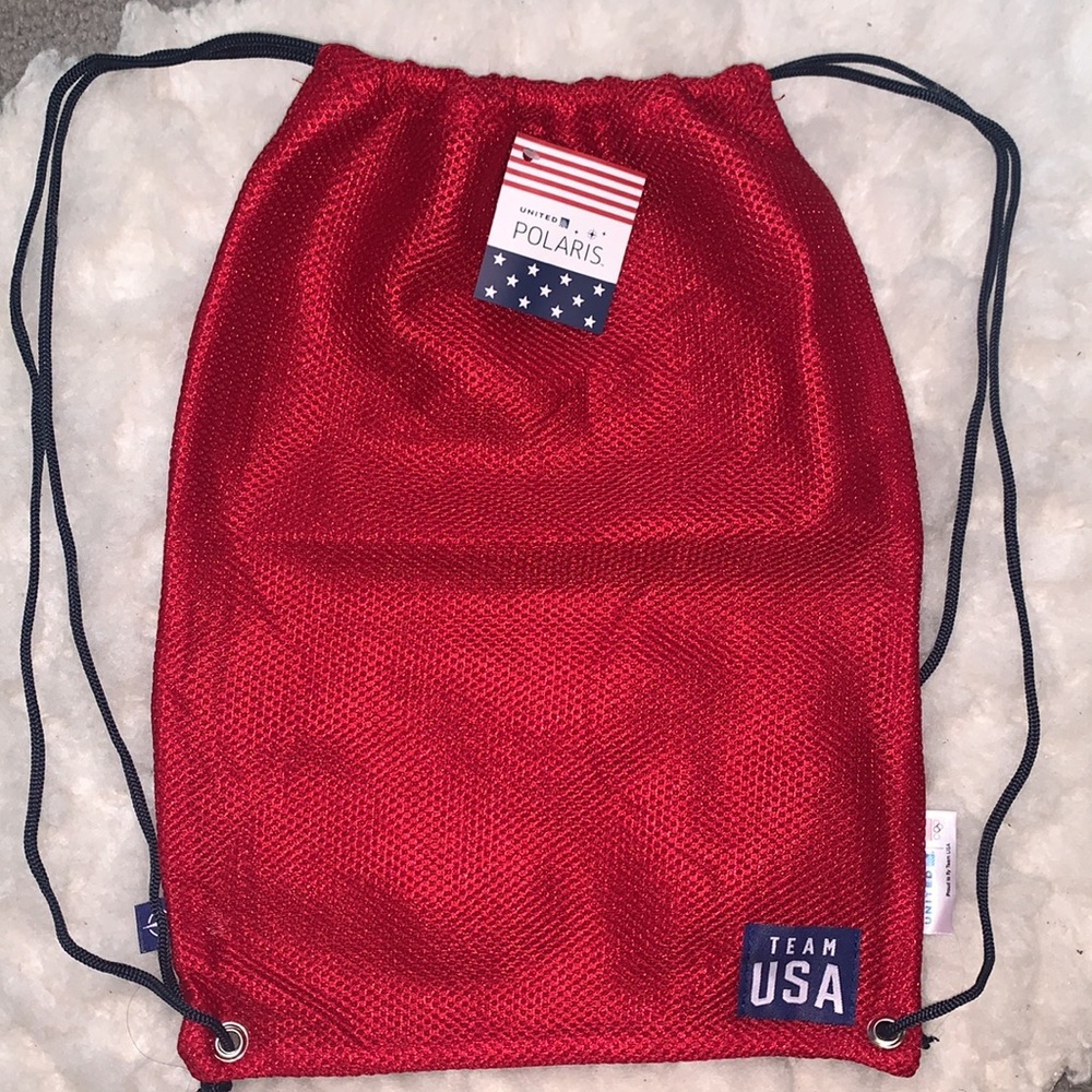 United Olympic USA Team Travel Drawstring Toiletry Kit Bag NEW Men Women Kids - Picture 5 of 8